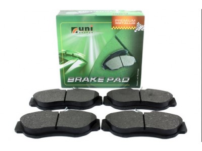 Brake Pad Set - Front Brakes - Vented Discs - UNIBRAKE