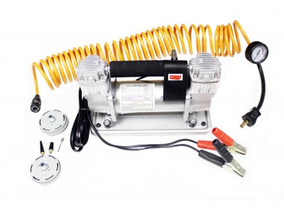 Compresor Aire Doble Pistón 300l.