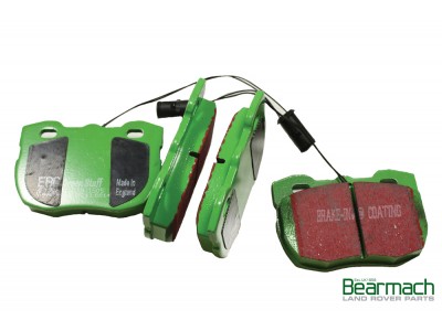 Pastillas Freno Delanteras Alto Rendimiento con Sensores